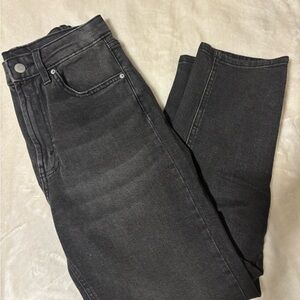 Wild Fable Women's Black Mom Jeans